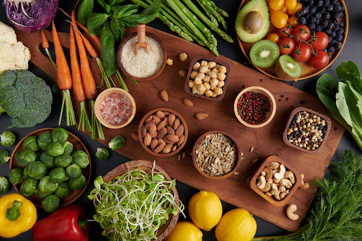 key components of a balanced diet