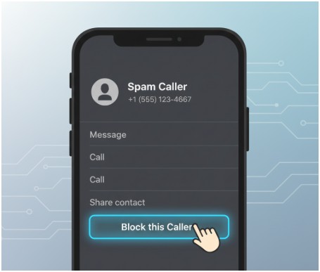 How do you block 2136523426