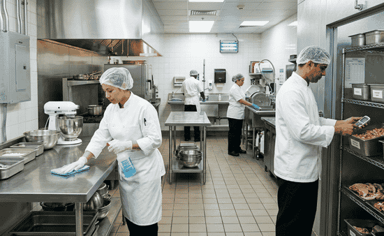 How can restaurants prepare for a health inspection?