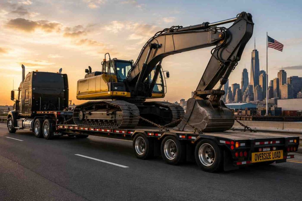 Why Flatbed Trailers Are Ideal for Large Equipment